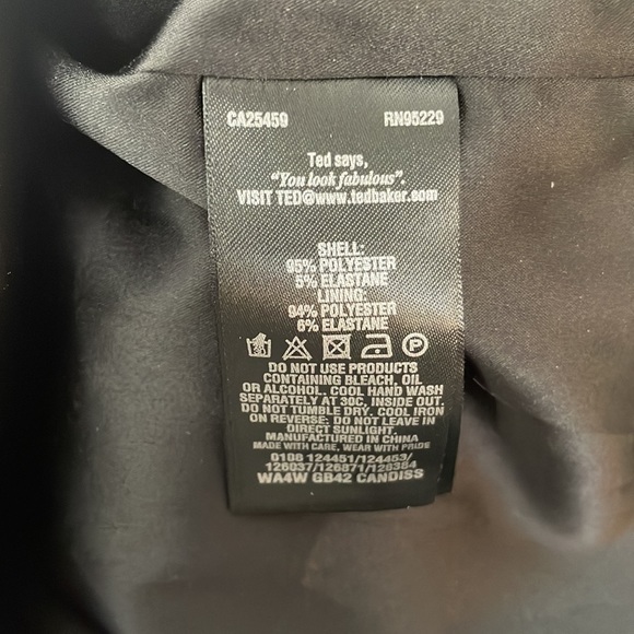 Ted Baker Floral Gown / Dress Excellent Condition Size 2 - Picture 4 of 11